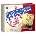 2026 Historic Autographs All-Time 1930s Baseball Hobby 24-Box Case | Presell (Ships Sealed Only)