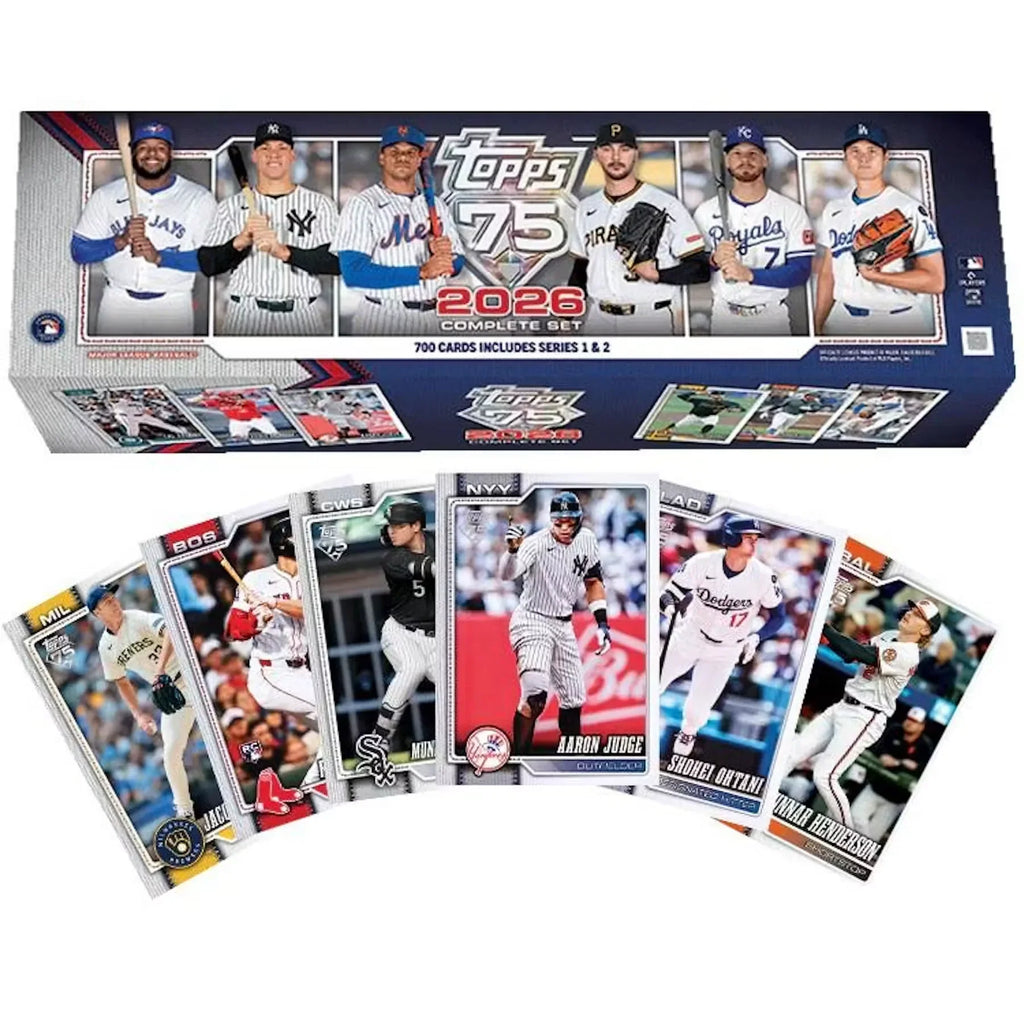 2026 Topps Baseball Factory Set Case | 8 Complete Sets (Ships Sealed Only)