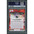 Macklin Celebrini 2024-25 Upper Deck Hockey RC21 Rookie | PSA 10