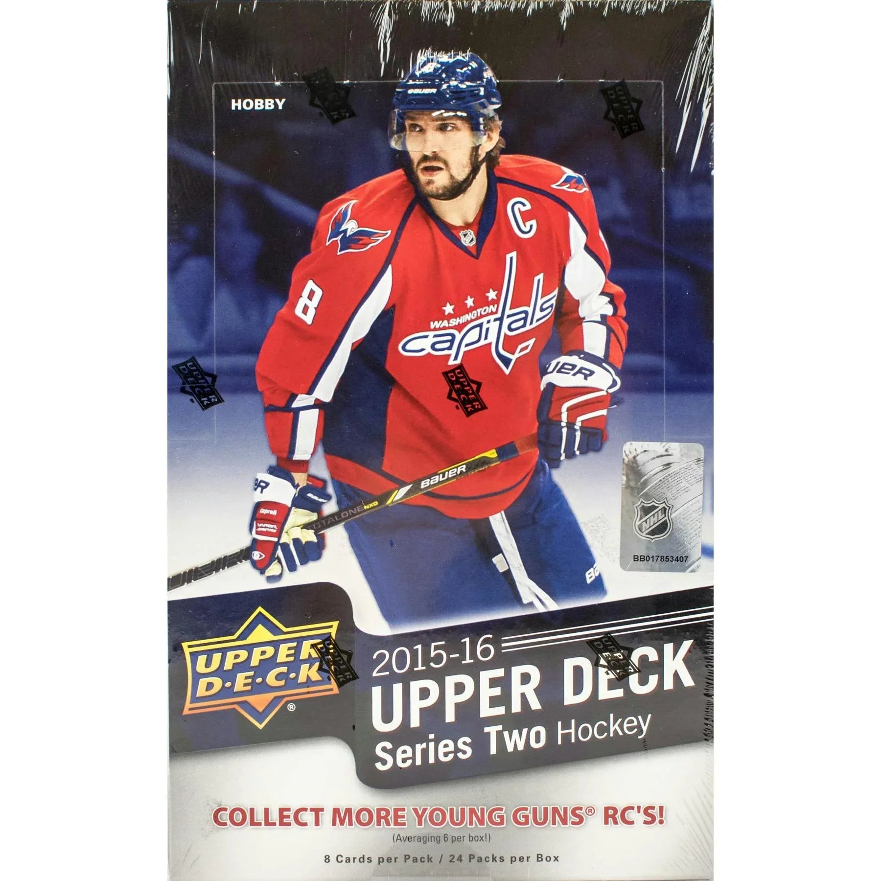 2015 16 Upper Deck Series 2 Hockey Hobby Box (Ships Sealed Only)
