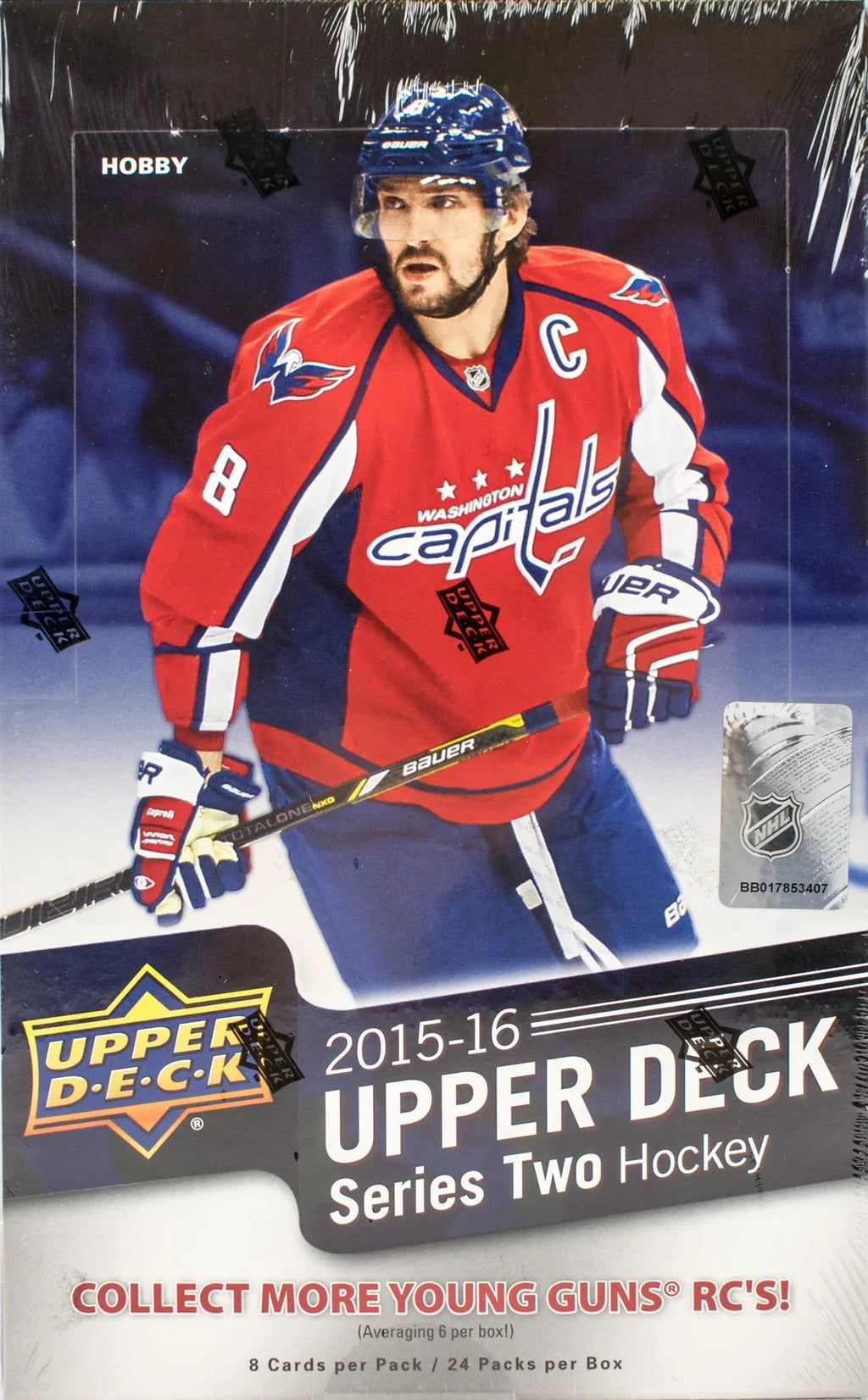 2015 16 Upper Deck Series 2 Hockey Hobby Box (Ships Sealed Only)