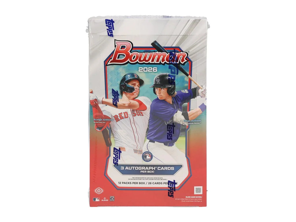 2026 Bowman Baseball Hobby Jumbo Box | Slightly Damaged (Ships Sealed Only)