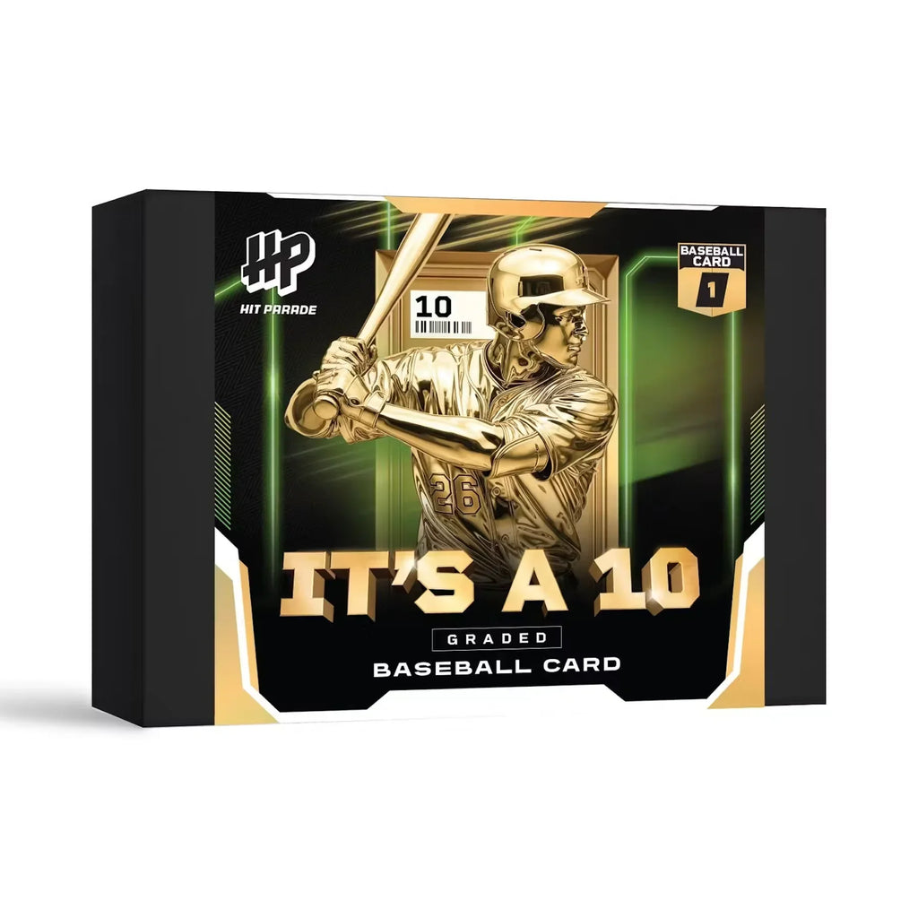 2026 Hit Parade Baseball Graded Card It's A 10 Series 5 Hobby Box (Ships Sealed Only)