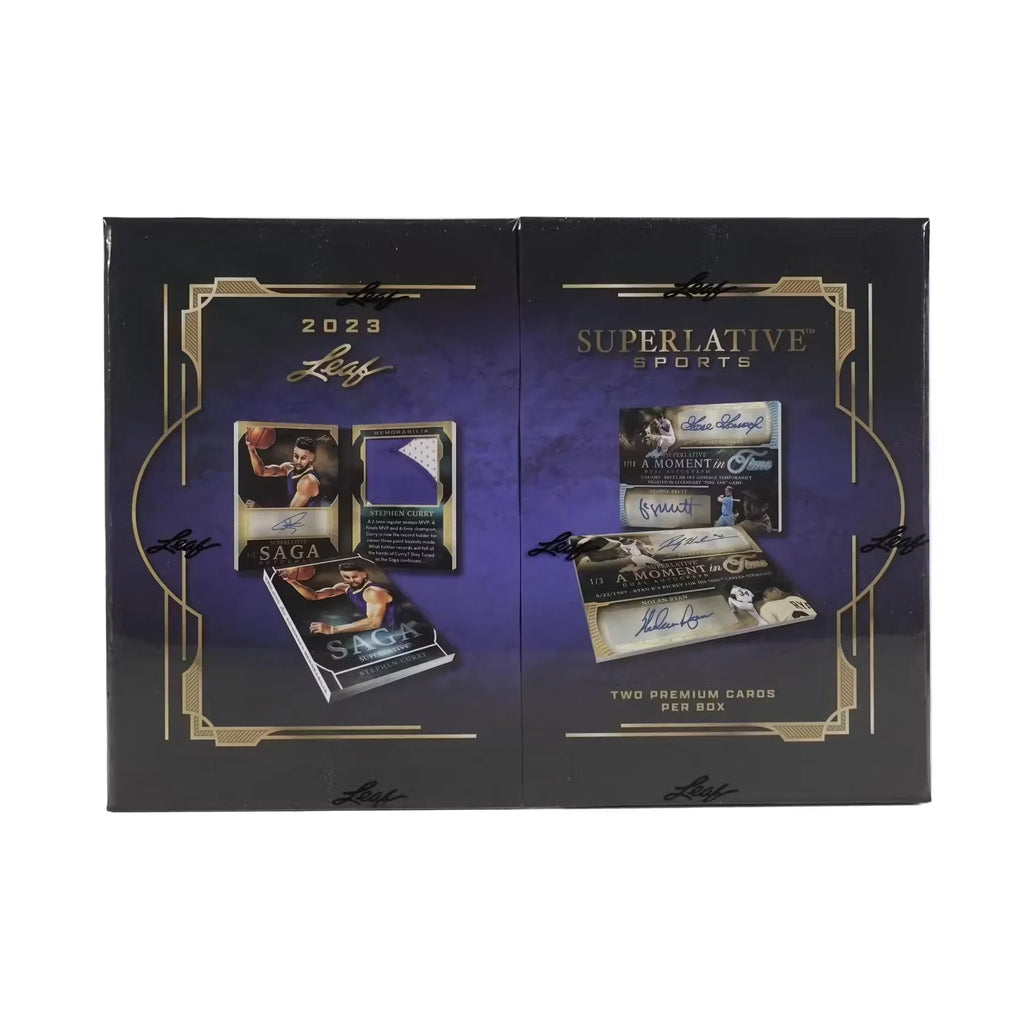 2023 Leaf Superlative Multi-Sport Hobby Box (Ships Sealed Only)