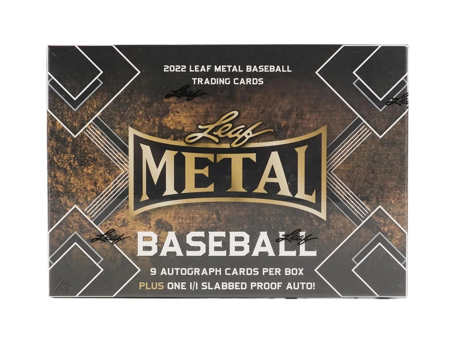 2022 Leaf Metal Baseball Hobby Jumbo Box | 9 Autos Per Box (Ships Sealed Only)