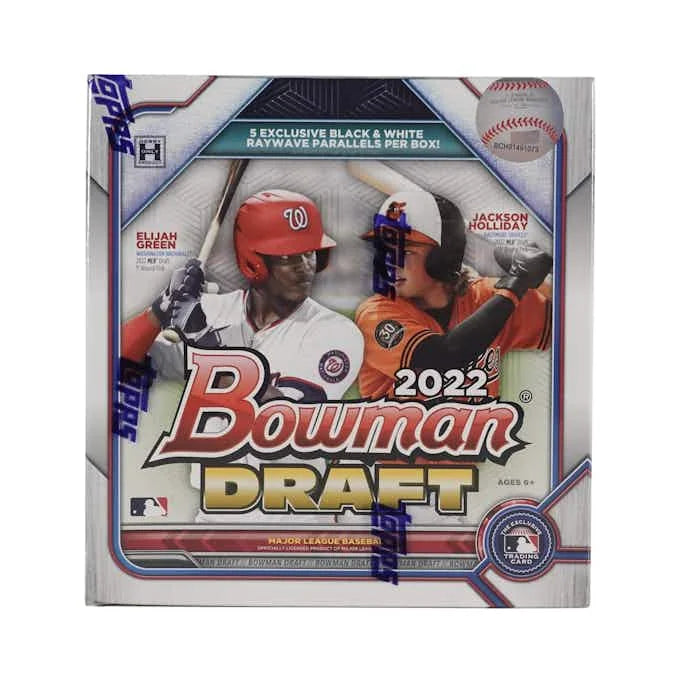 2022 Bowman Draft Baseball Hobby Lite Box (Ships Sealed Only)