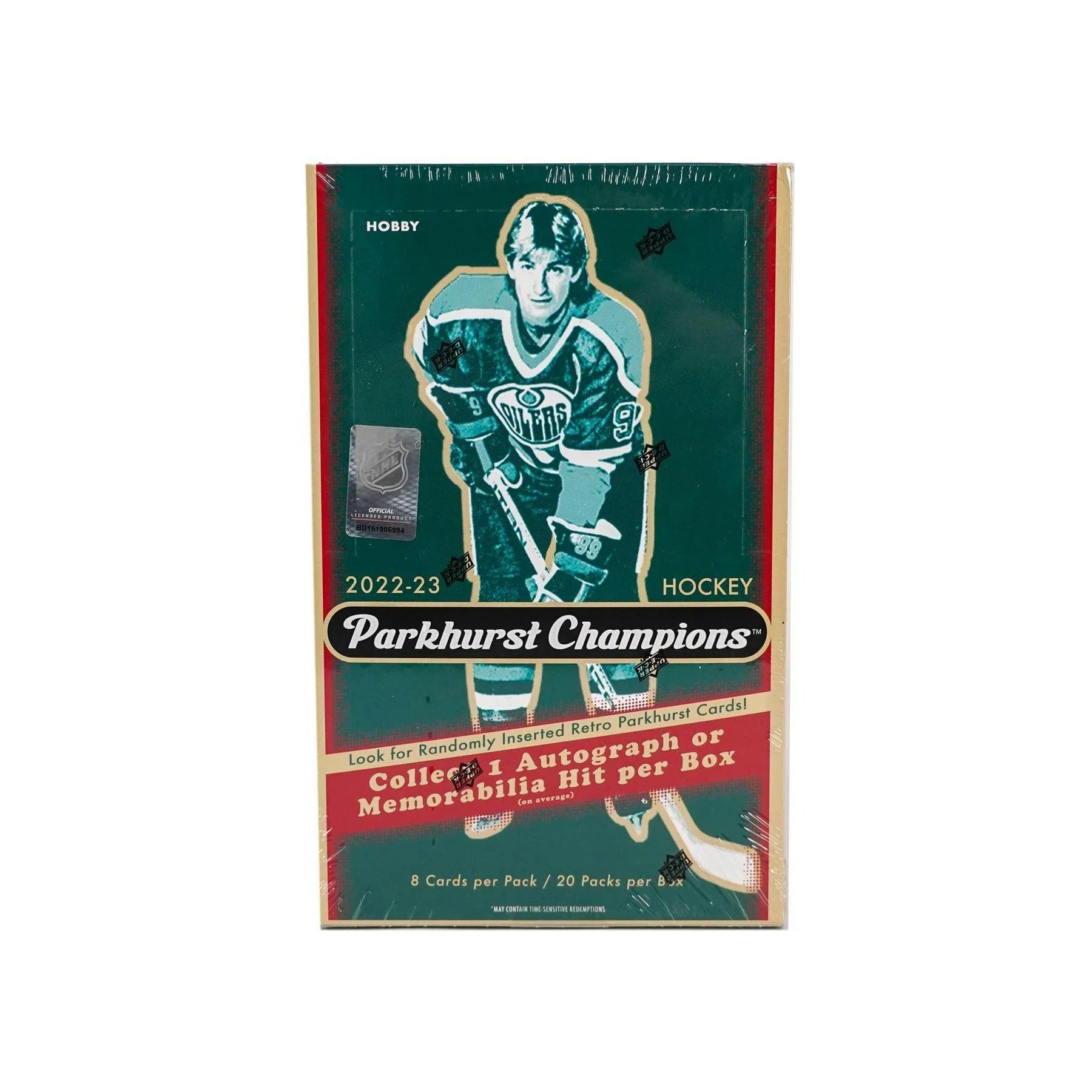 2022 23 Upper Deck Parkhurst Champions Hockey Hobby Box (Ships Sealed Only)