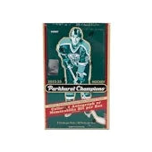 2022 23 Upper Deck Parkhurst Champions Hockey Hobby Box (Ships Sealed Only)