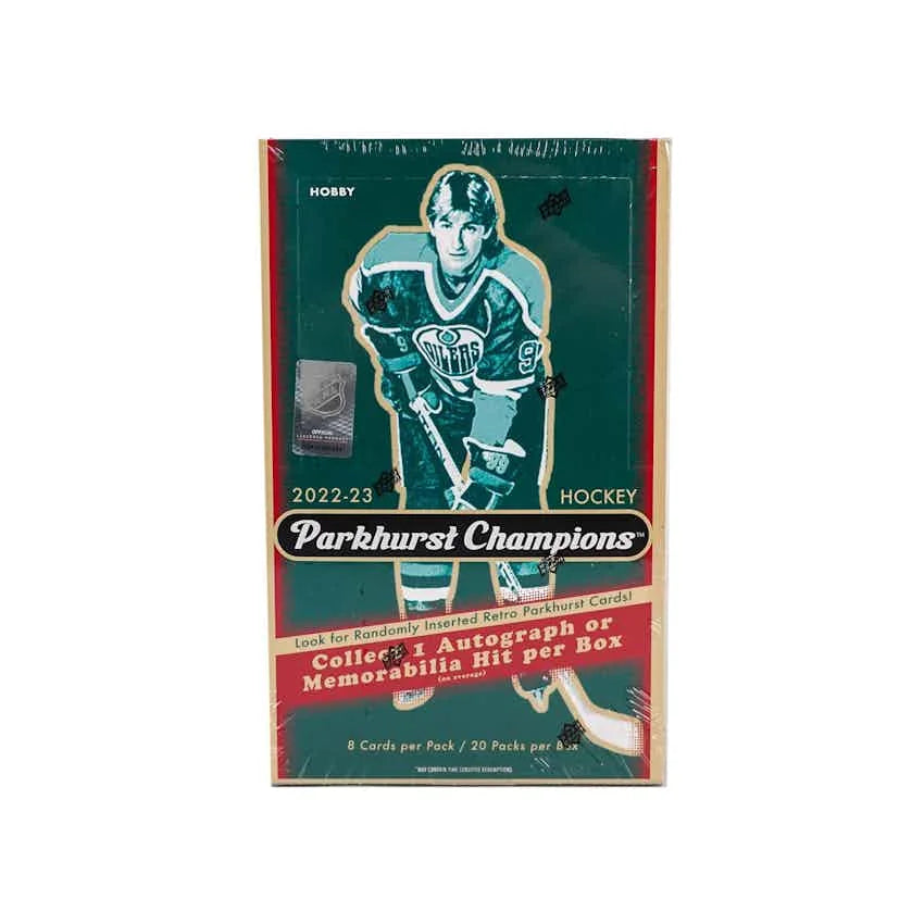 2022 23 Upper Deck Parkhurst Champions Hockey Hobby Box (Ships Sealed Only)
