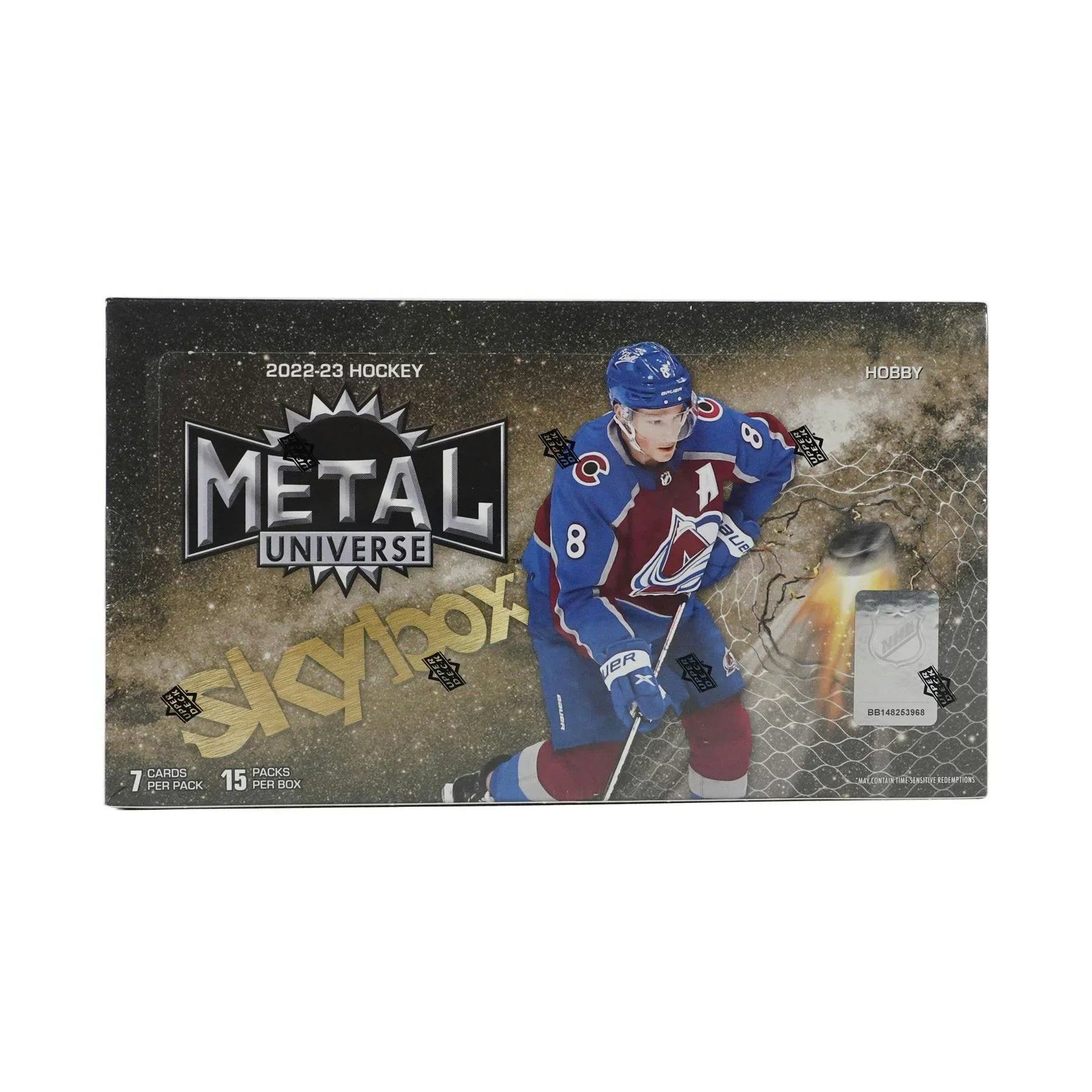 2022 23 Upper Deck Skybox Metal Universe Hockey Hobby Box (Ships Sealed Only)