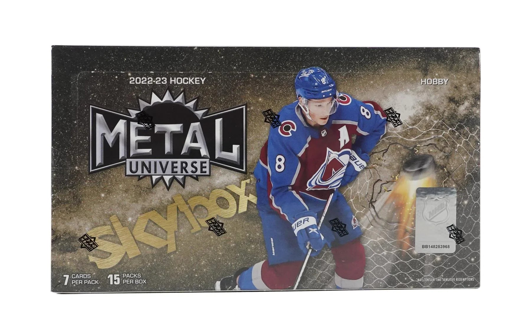 2022 23 Upper Deck Skybox Metal Universe Hockey Hobby Box (Ships Sealed Only)