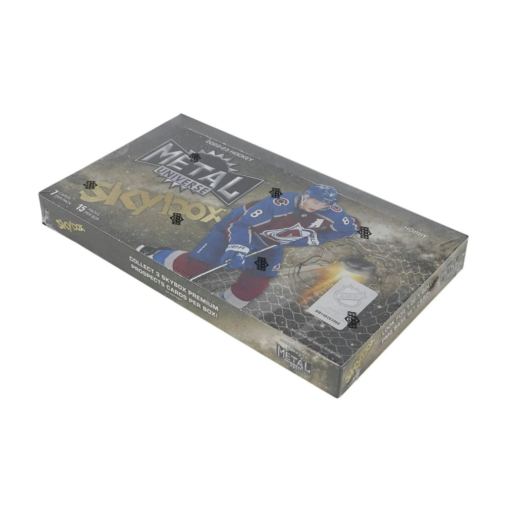 2022 23 Upper Deck Skybox Metal Universe Hockey Hobby Box (Ships Sealed Only)