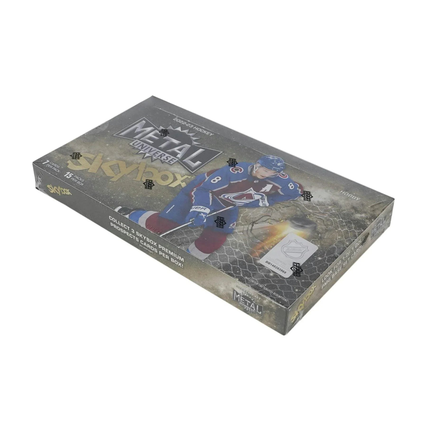 2022 23 Upper Deck Skybox Metal Universe Hockey Hobby Box (Ships Sealed Only)