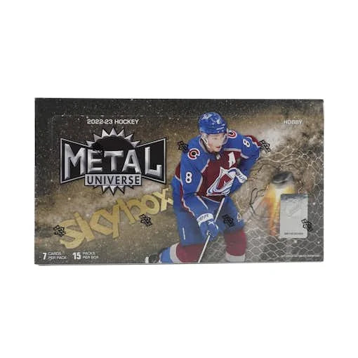 2022 23 Upper Deck Skybox Metal Universe Hockey Hobby Box (Ships Sealed Only)