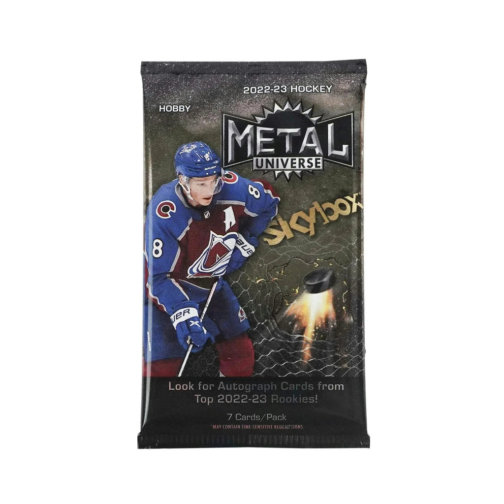2022 23 Upper Deck Skybox Metal Universe Hockey Hobby Box (Ships Sealed Only)