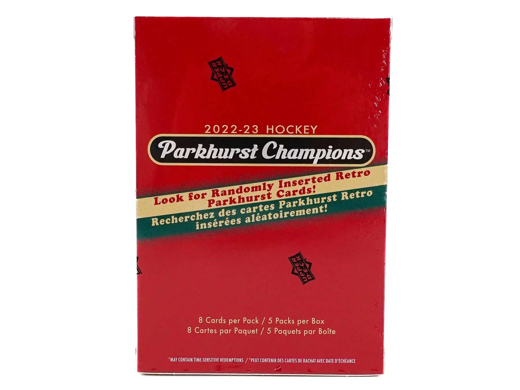 2022 23 Upper Deck Parkhurst Champions Hockey Blaster Box (Ships Sealed Only)