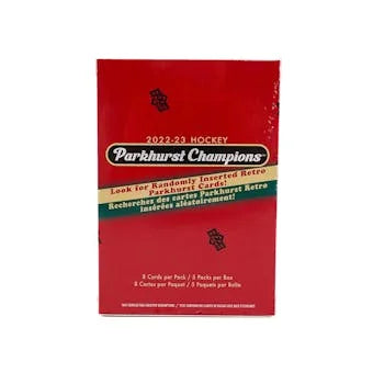 2022 23 Upper Deck Parkhurst Champions Hockey Blaster Box (Ships Sealed Only)