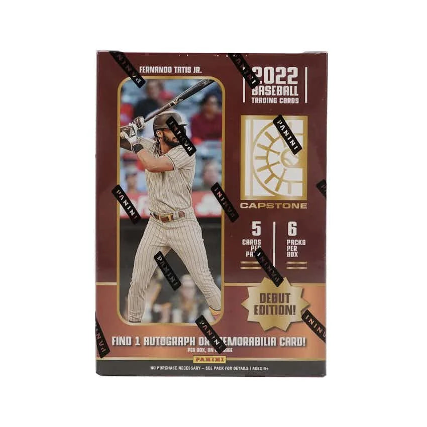 2022 Panini Capstone Baseball Blaster Box (Ships Sealed Only)