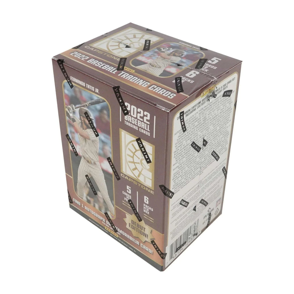 2022 Panini Capstone Baseball Blaster Box (Ships Sealed Only)