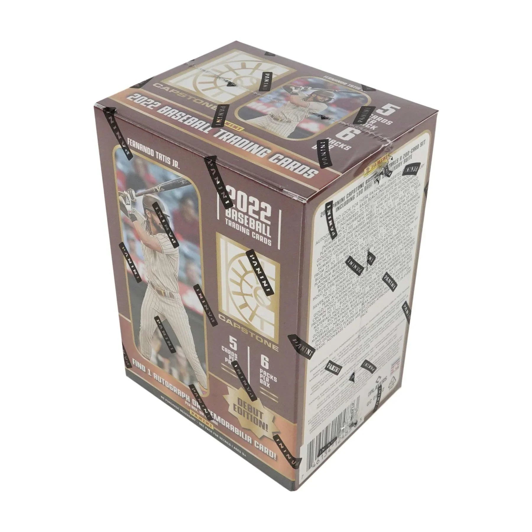 2022 Panini Capstone Baseball Blaster Box (Ships Sealed Only)