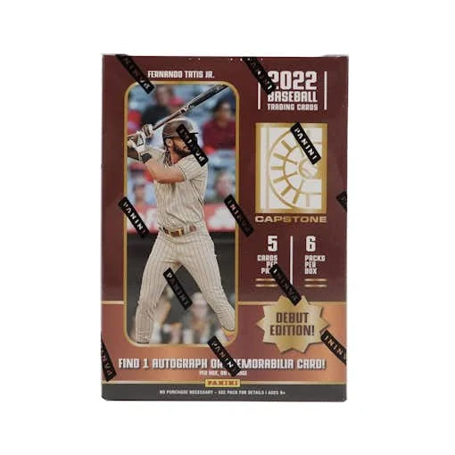 2022 Panini Capstone Baseball Blaster Box (Ships Sealed Only)