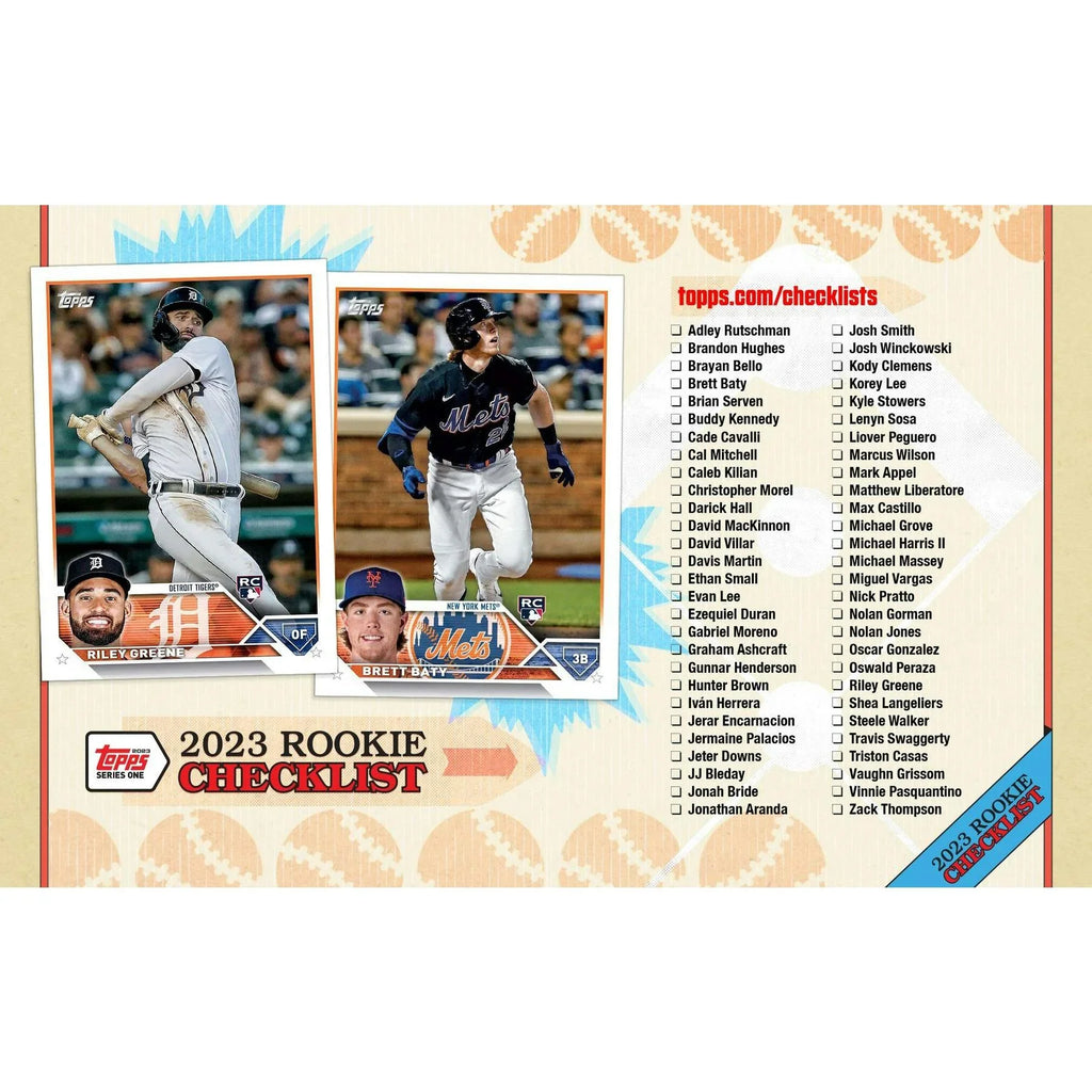 2023 Topps Series 1 Baseball Hobby 12 Box Case (Ships Sealed Only) - D