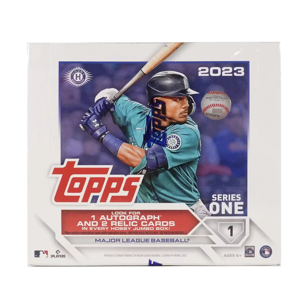 2023 Topps Series 1 Baseball Hobby Jumbo Box (Ships Sealed Only)