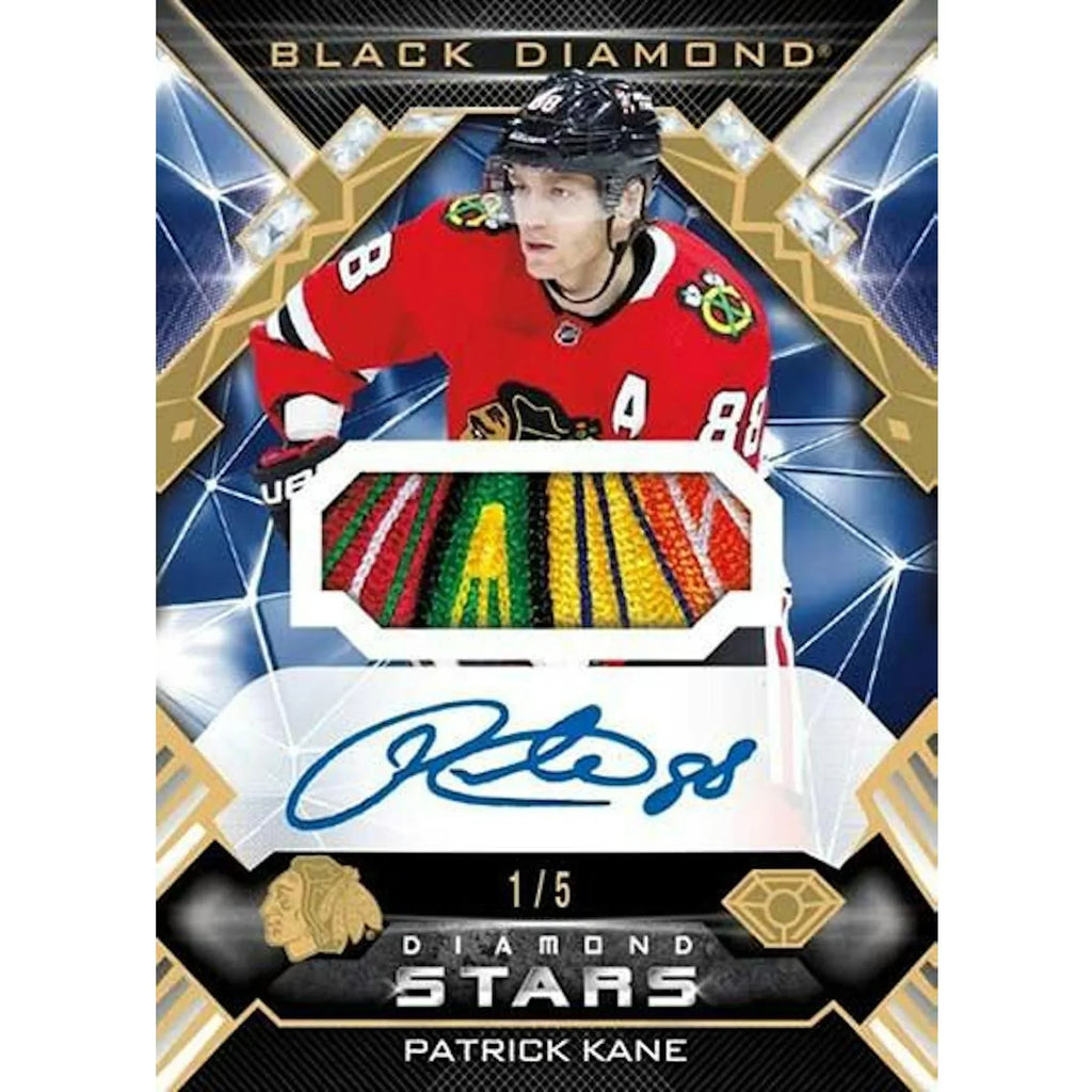 2022 23 Upper Deck Black Diamond Hockey Hobby Box (Ships Sealed Only)