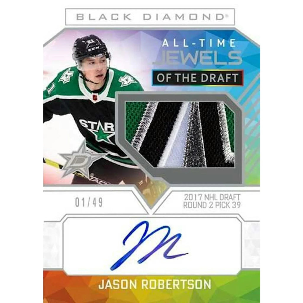 2022 23 Upper Deck Black Diamond Hockey Hobby Box (Ships Sealed Only)