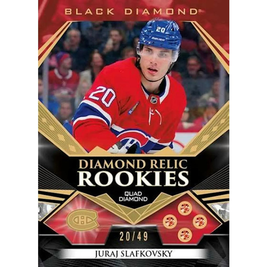 2022 23 Upper Deck Black Diamond Hockey Hobby Box (Ships Sealed Only)