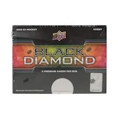 2022 23 Upper Deck Black Diamond Hockey Hobby Box (Ships Sealed Only)