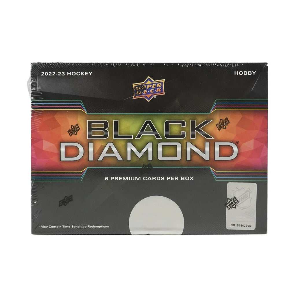 2022 23 Upper Deck Black Diamond Hockey Hobby 10 Box Case (Ships Sealed Only)