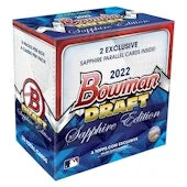 2022 Bowman Draft Sapphire Baseball Hobby Box (Ships Sealed Only)