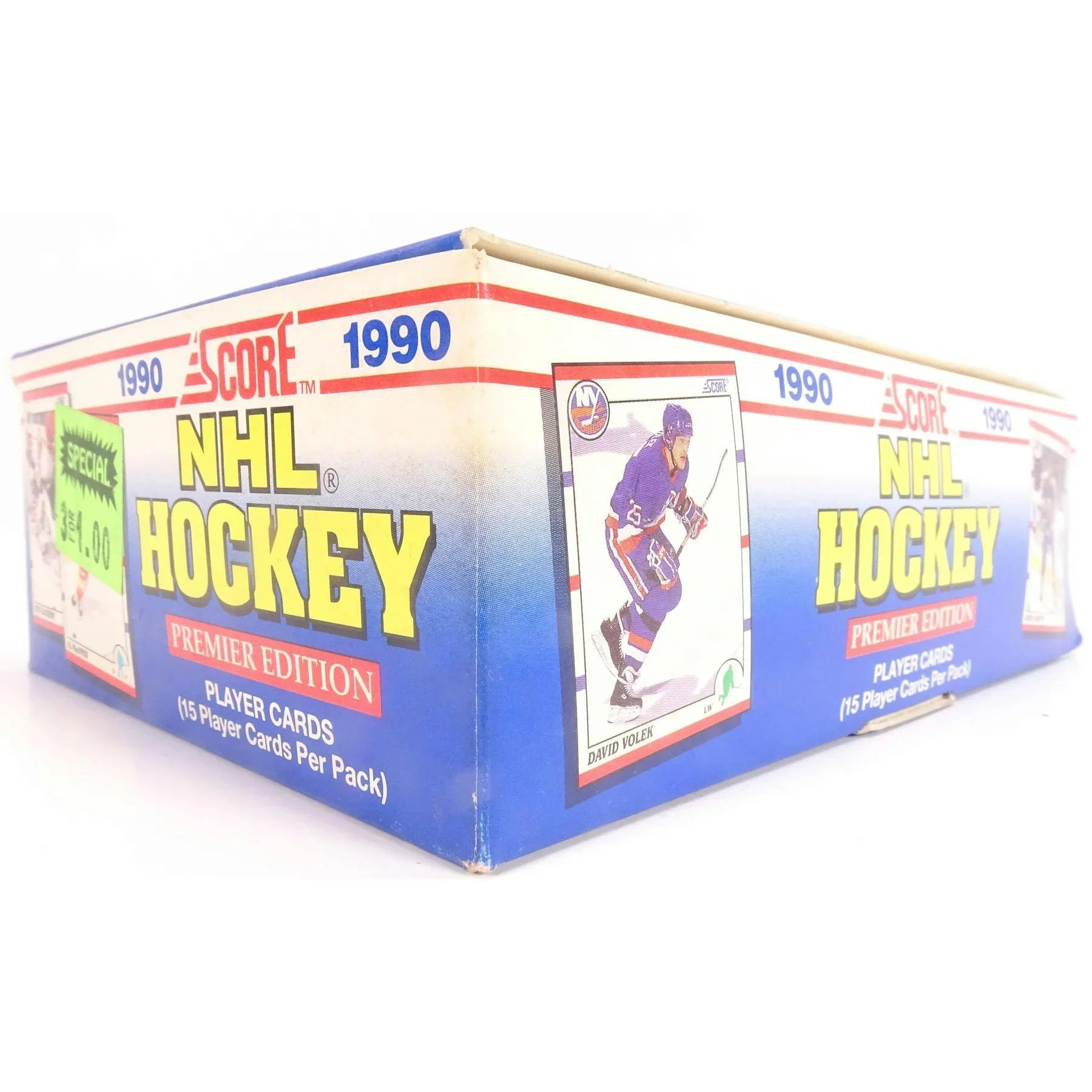 1990 91 Score U S Hockey Wax Box (Ships Sealed Only)