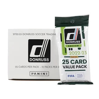 2022 23 Panini Donruss Soccer Jumbo Value Box (Ships Sealed Only)