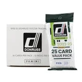 2022 23 Panini Donruss Soccer Jumbo Value Box (Ships Sealed Only)