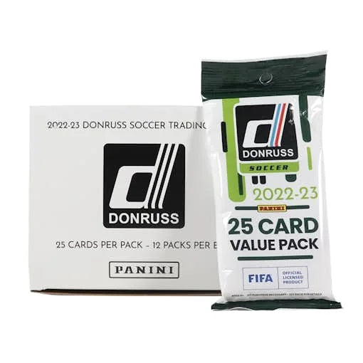 2022 23 Panini Donruss Soccer Jumbo Value Box (Ships Sealed Only)