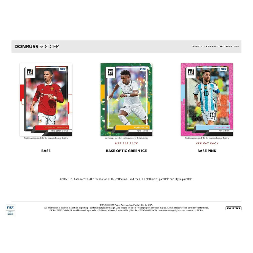 2022 23 Panini Donruss Soccer Jumbo Value Box (Ships Sealed Only)