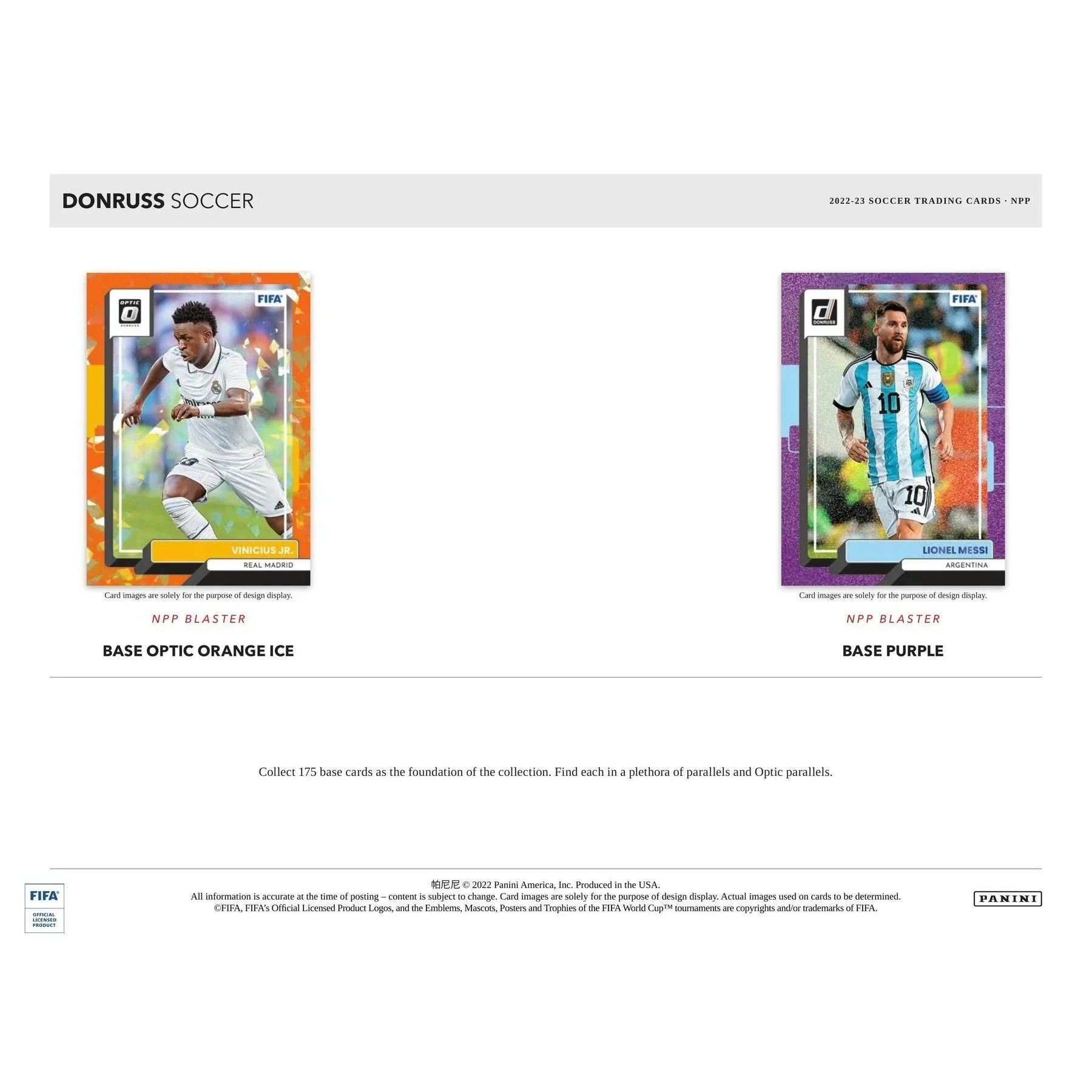 2022 23 Panini Donruss Soccer Jumbo Value Box (Ships Sealed Only)