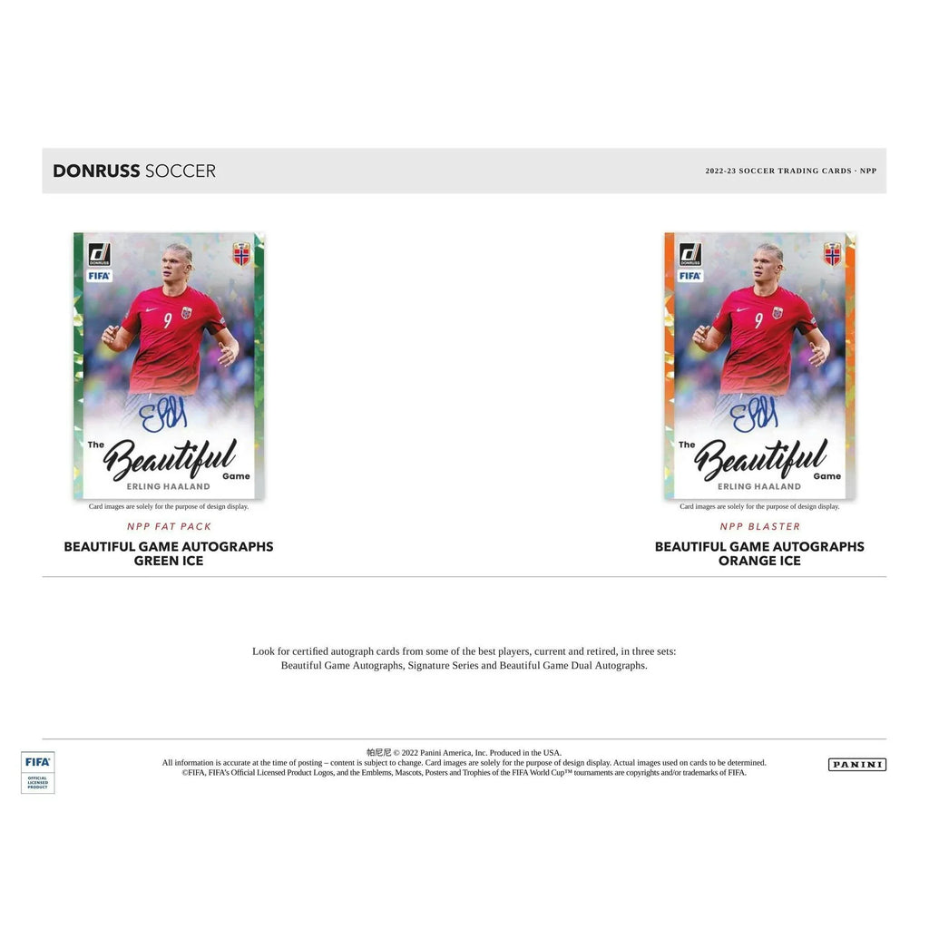 2022 23 Panini Donruss Soccer Jumbo Value Box (Ships Sealed Only)