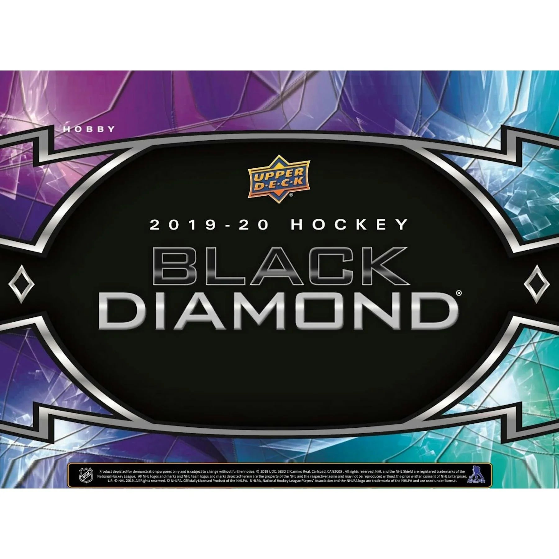 2019 20 Upper Deck Black Diamond Hockey Hobby Box (Ships Sealed Only)