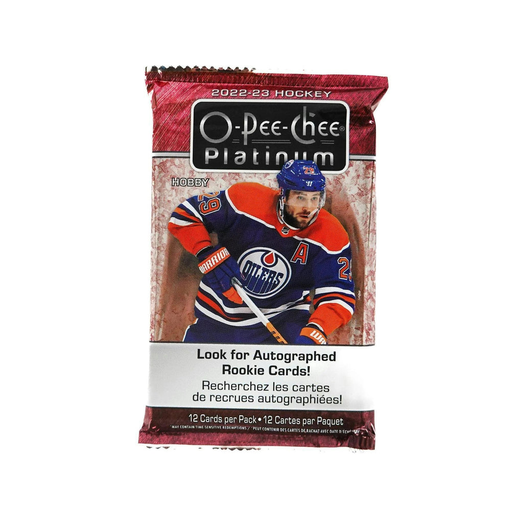 2022 23 Upper Deck O Pee Chee Platinum Hockey Hobby Box (Ships Sealed Only)