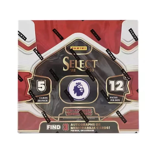 2022-23 Panini Select Premier League Soccer Hobby Box (Ships Sealed Only)