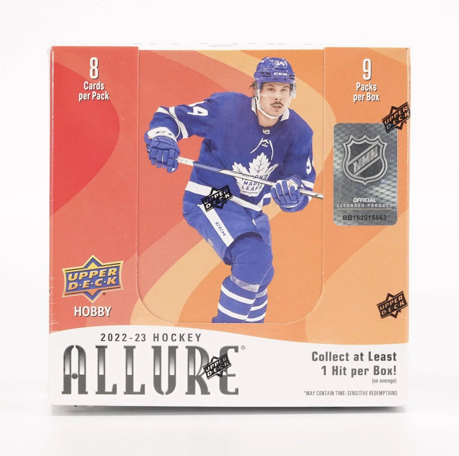 2022 23 Upper Deck Allure Hockey Hobby Box (Ships Sealed Only)