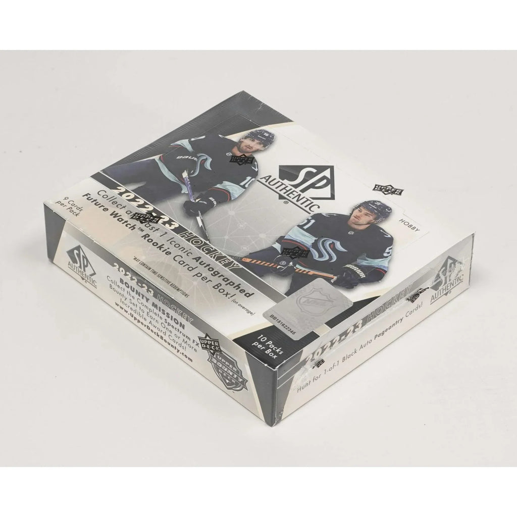 2022 23 Upper Deck SP Authentic Hockey Hobby Box (Ships Sealed Only)