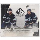 2022 23 Upper Deck SP Authentic Hockey Hobby Box (Ships Sealed Only)