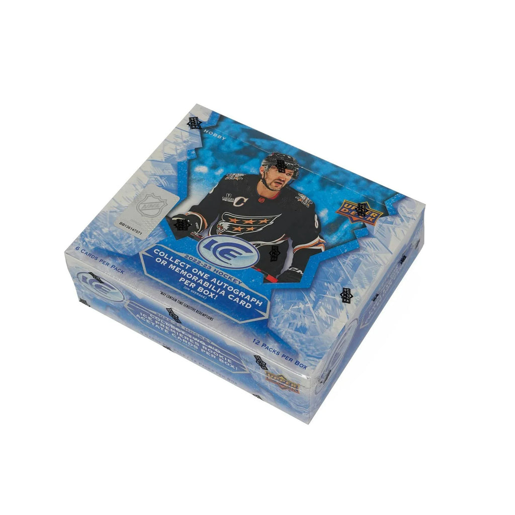 2022 23 Upper Deck Ice Hockey Hobby Box (Ships Sealed Only)