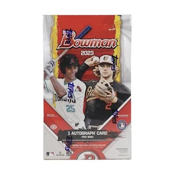 2023 Bowman Baseball Hobby Box (Ships Sealed Only)