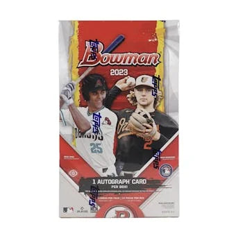 2023 Bowman Baseball Hobby Box (Ships Sealed Only)