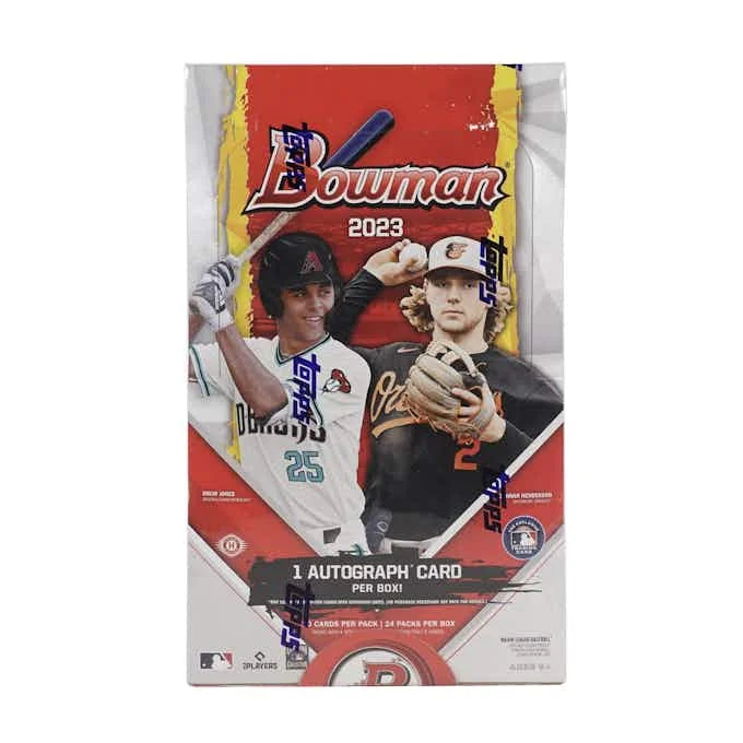 2023 Bowman Baseball Hobby Box (Ships Sealed Only)